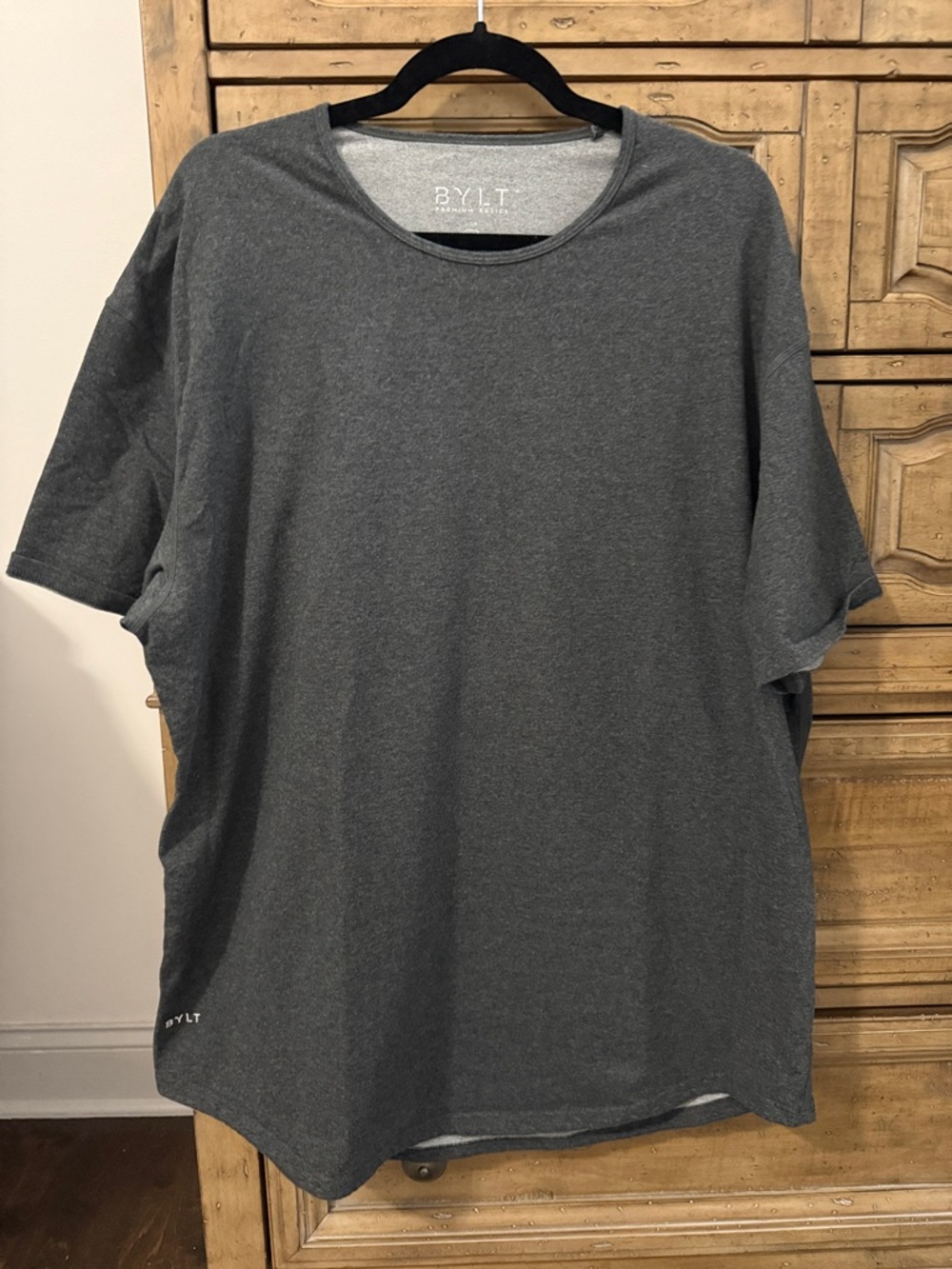 BYLT Basics Charcoal Short Sleeve Crew Tee
